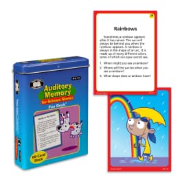 Auditory Memory for Science Stories Fun Deck