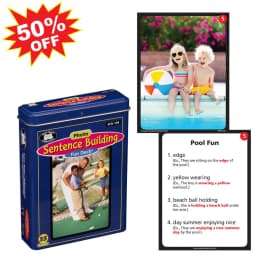 Photo Sentence Building Fun Deck