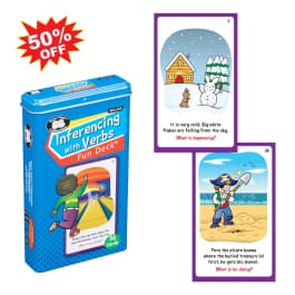 Inferencing with Verbs Fun Deck