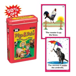Pigs & Pals Preposition Fun! Fun Deck