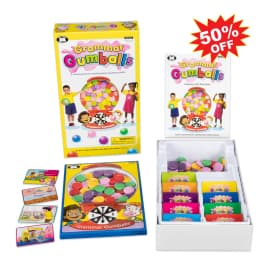 Grammar Gumballs Board Game