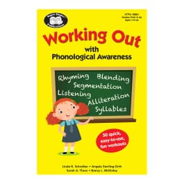 Working Out with Phonological Awareness Book