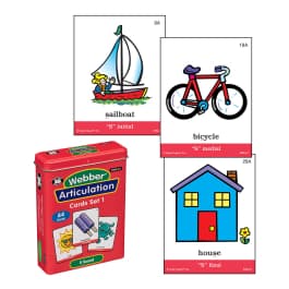 Webber Articulation Cards - S
