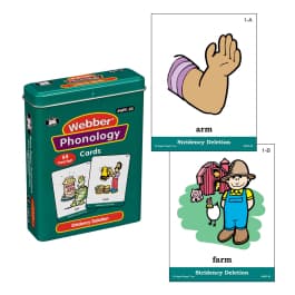 Webber Phonology Cards - Stridency Deletion