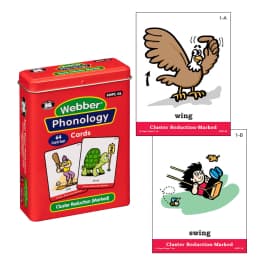 Webber Phonology Cards - Cluster Reduction-Marked